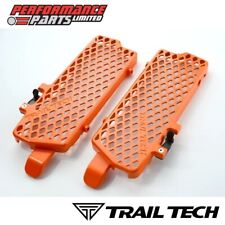 Trail Tech 0150-RB03 Orange Alu Radiator Guard Kit for KTM 525EXC 2007