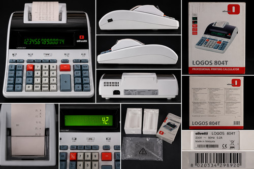 Olivetti logos 804t - logos,