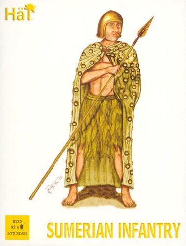 Soldatini sumerian - 1/72,
