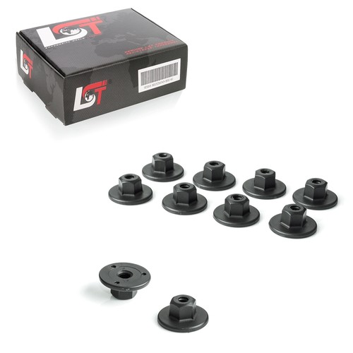 10x dado plastica - in, fissaggio