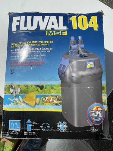 Filtro bidone fluval 104 msf - filtro,
