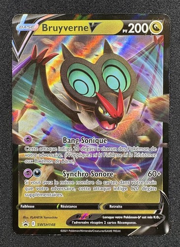Carte pokémon bruyverne v - :,