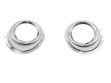 COPPIA CORNICI COVER FENDINEBBIA ANTERIORI PER PEUGEOT 307 Berlina 2° Serie 74