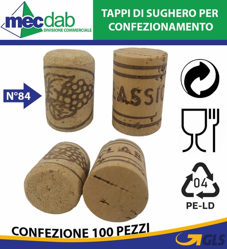 Tappi sughero pronti - sughero,