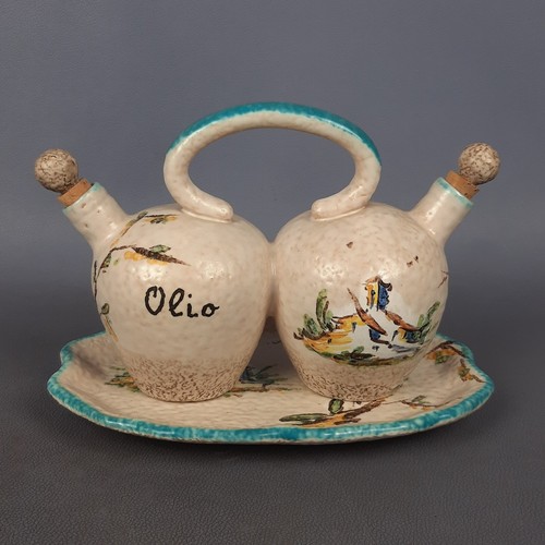 Set contenitori ceramica olio - contenitori,