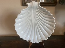 Grande piatto capote conchiglia di mare marcato - Made in Italy alto 14" 