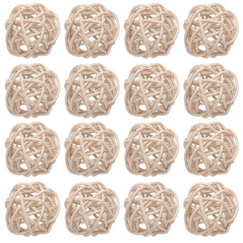 Pcs wicker balls 2 inch - pcs,