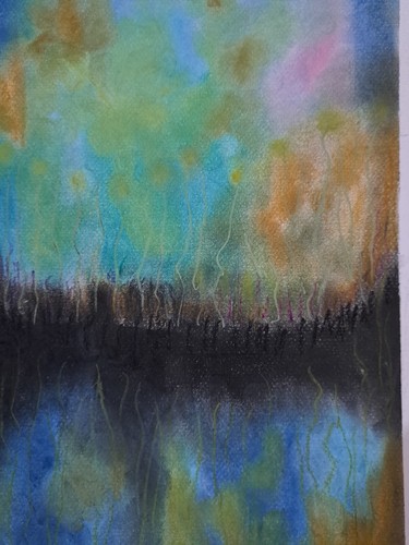 Quadro astratto moderno 21x30