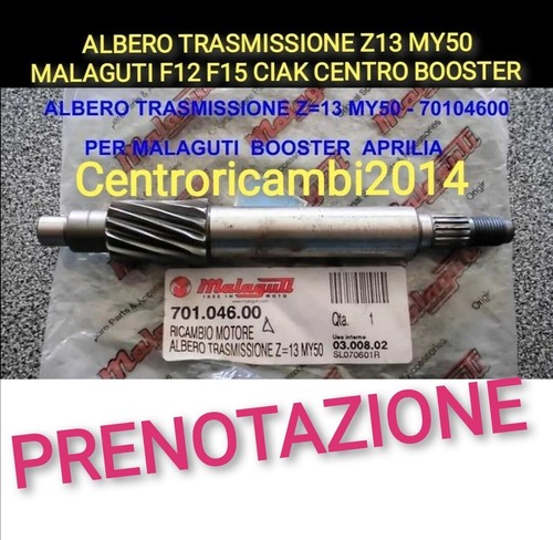 Albero trasmissione z13 my50 - trasmissione,