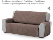 Copridivano Texitlhome 3 Posti Marrone