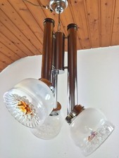Lampada da sospensione/tavolo/pavimento vintage MAZZEGA Nason vetro artistico Murano luce zuccheri