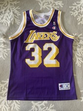Nba Lakers Magic Johnson jersey canotta trikot camiseta Champion bryant o’neal