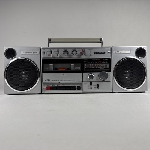 Vintage sanyo v40k boombox - sanyo, 3