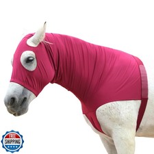 Gallopoff Cavallo Slinky Cappuccio con Cerniera, Elasticizzato Spandex Sleazy H