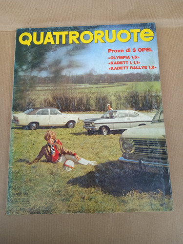 Rivista quattroruote aprile - rivista,
