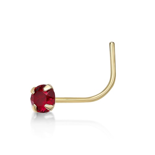 Anello naso palo - , curvo