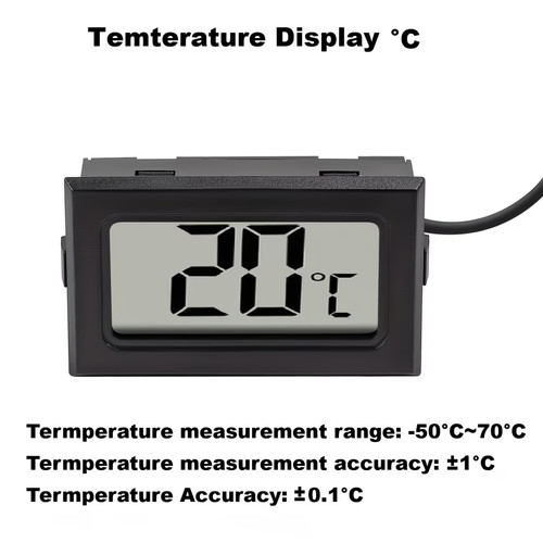 Termometro digitale lcd - lcd, -50°