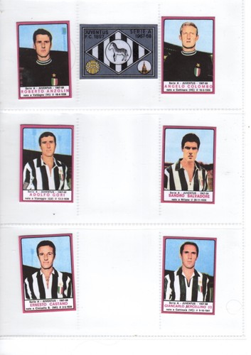 Calciatori panini 1967 - calciatori, 1967-68
