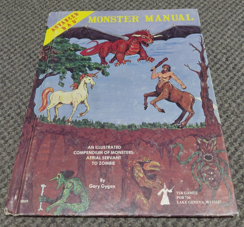 Monster manual d - monster, advanced