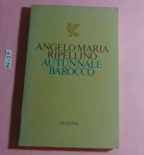 Libro angelo maria ripellino - angelo,