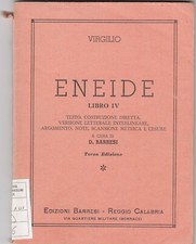 ENEIDE LIBRO IV VIRGILIO BARRESI