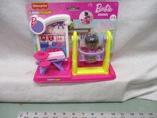 Fisher Price Little People Barbie Puoi Essere Qualsiasi Tutto Ginnasta Equilibrio Fascio Palestra