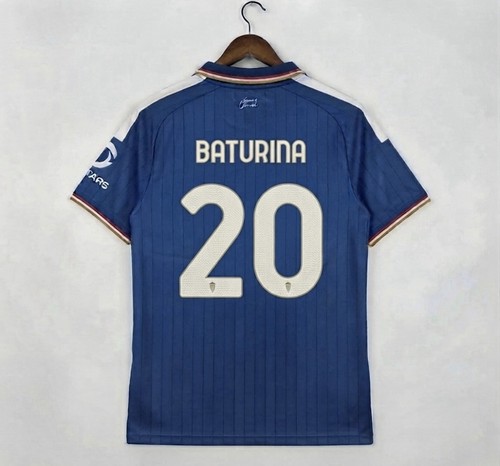 Maglia como home full patch - como,
