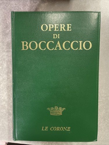 Opere boccaccio mursia le - opere,
