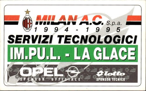 Biglietto stadio milan c - biglietto,