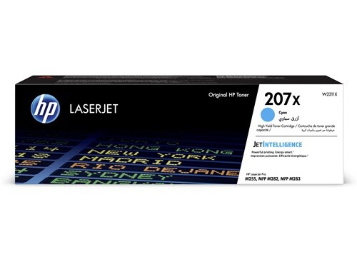 Hp207x cartuccia toner ciano - cartuccia,