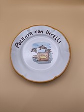 Piatto italiano vintage
