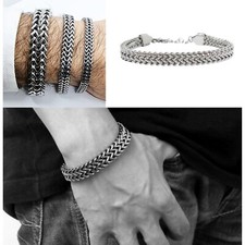 Bracciale Uomo Catena Acciaio