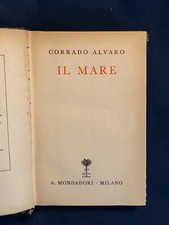Alvaro Il mare Mondadori 1934 Ex libris Scardigli