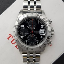 Tudor Prince Date 79280 With paper Very Good condition stahl steel 3Blum2