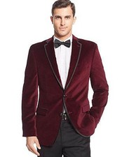 Uomo Granata Fumare Giacche