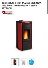 TERMOSTUFA A PELLET 14.2 KW LA NORDICA-EXTRAFLAME MOD. MELINDA IDRO STEEL 2.0 