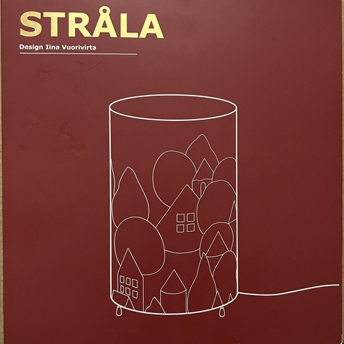Lampada tavolo ikea strala - tavolo,
