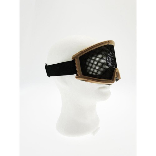 Maschera softair snow rete - , tan