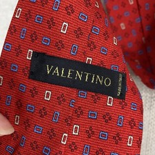 Cravatta Valentino uomo rossa