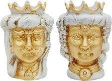 TESTE DI MORO H22 CERAMICA ORO