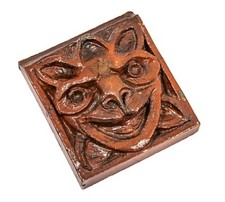 early 20th century red glaze