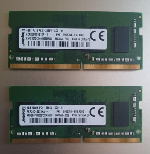 Memoria ram sodimm kingston - sodimm,