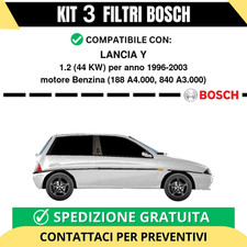 KIT BOSCH 3 Filtri tagliando