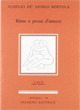 De Giorgi Bertola,Aurelio. -