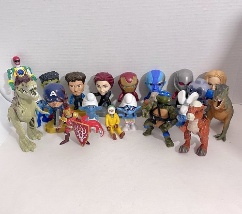 Lot action figures power - action,
