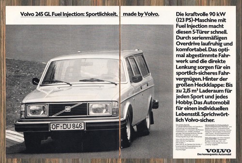 Volvo 245 pubblicità - volvo,