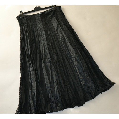 Gonna pizzo nero 46 - gonna,