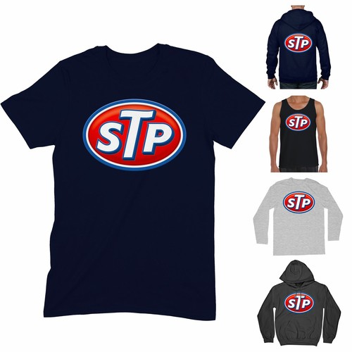 Shirt logo olio motore stp - t-shirt,