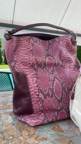 Borsa vera pelle donna - borsa, pitone