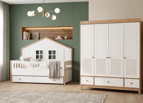 Lettino per bambini scandinavo